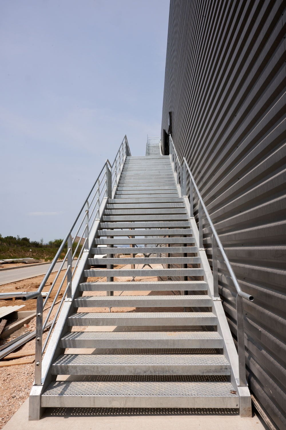 escalier de secours Perpignan métal