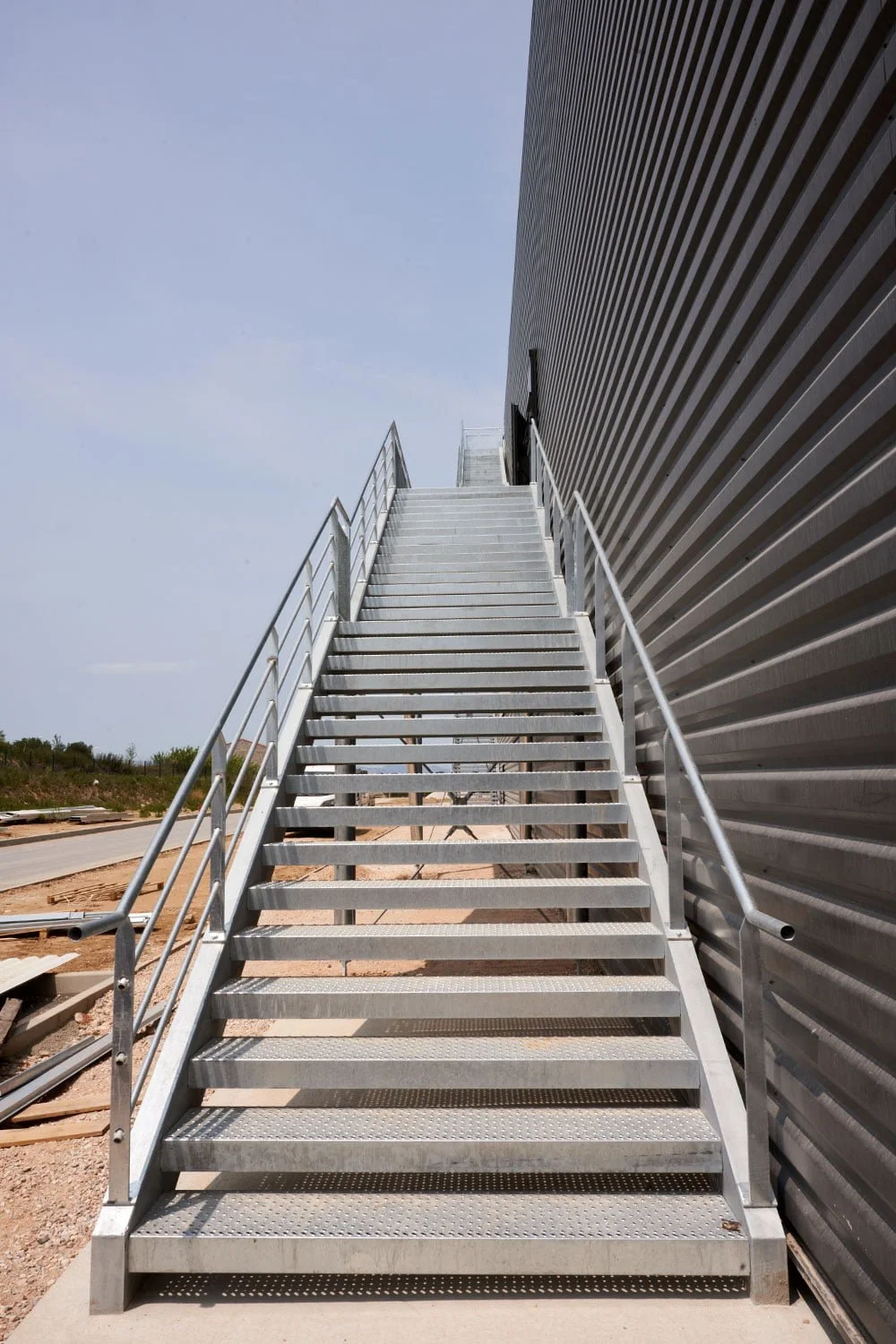 escalier de secours Perpignan métal